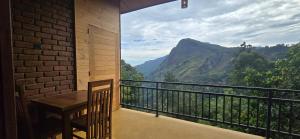 Nespecifikovaný výhled na hory nebo výhled na hory při pohledu z bed and breakfast