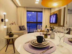 Μια τηλεόραση ή/και κέντρο ψυχαγωγίας στο Rio Park Ave, Sea View Central - by TRH Home Stay +23 φωτογραφίες