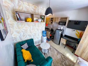 Kuchyň nebo kuchyňský kout v ubytování South suites