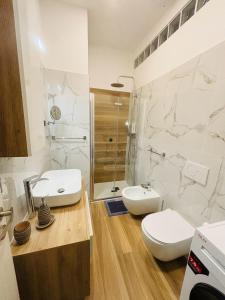 Koupelna v ubytování Casa F. I.