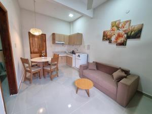 Kuchyň nebo kuchyňský kout v ubytování Hotel Karanda´y