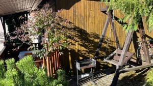 A garden outside Chata u Porubäna