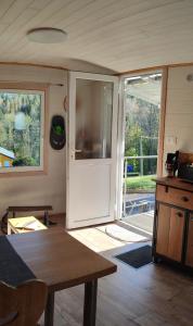 Dapur atau dapur kecil di Chalet Notcimick