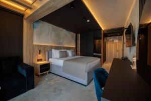 Krevet ili kreveti u jedinici u okviru objekta HOTEL ROYAL MOUNTAIN +37 fotografija
