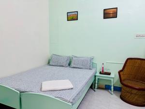 Katil atau katil-katil dalam bilik di Hotel tulsi palace