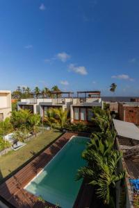 Πισίνα στο ή κοντά στο Breezy Chalet - Chalé Havaí