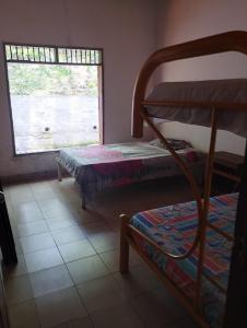 Postel nebo postele na pokoji v ubytování santa cecilia