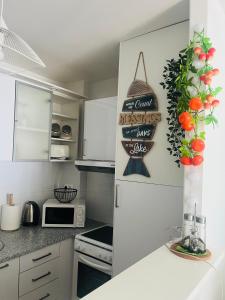 Kuchyň nebo kuchyňský kout v ubytování Apartamento de Ensueño