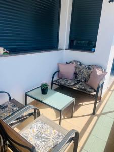 Posezení v ubytování Apartamento de Ensueño
