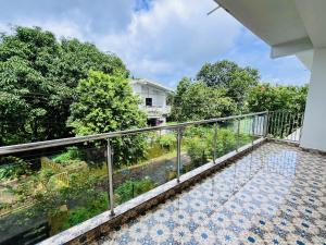 Balkón nebo terasa v ubytování Happy Moon Homestay