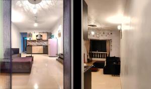 Köök või kööginurk majutusasutuses Cozy 1BHK Candolim beachgoa