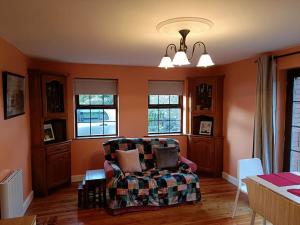 A seating area at Abbey View Cottage Extension