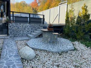 Κήπος έξω από το Cabana Talea Residence Prahova