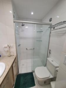 Phòng tắm tại Flat Hotel Mercure Manaus