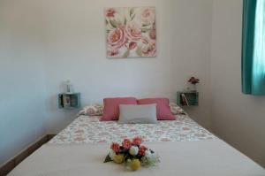 A bed or beds in a room at Rincón de Marco y María