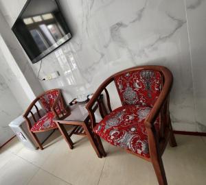 Posezení v ubytování TUAN Central Hotel + 24 fotografií