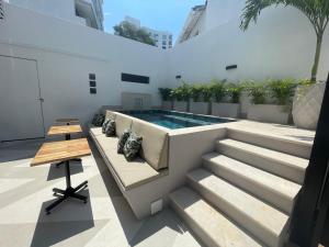 Bazén v ubytování Casa Gracia Hotel Boutique nebo v jeho okolí