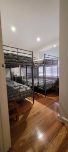 A bed or beds in a room at Beach front unit in Capel Sound