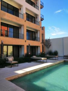 Πισίνα στο ή κοντά στο Loft centrico y acogedor