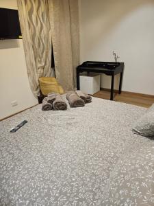 Postel nebo postele na pokoji v ubytování Mxp Room Busto