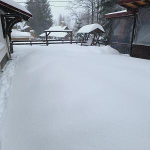 Cabana Valea Arieșului v zimě