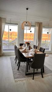 Posezení v ubytování Villa Sofia In Lapland