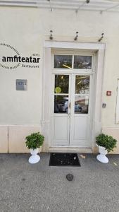 Exteriér nebo vchod ubytování Hotel Amfiteatar
