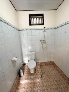 Koupelna v ubytování Kajeng Bungalow