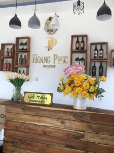 Certifikát, hodnocení, plakát nebo jiný dokument vystavený v ubytování Hoang Phuc resort