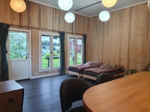 Posezení v ubytování Kulturhuset Blåsmark