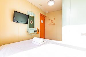 Voodi või voodid majutusasutuse easyHotel Edinburgh toas