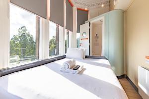 Voodi või voodid majutusasutuse easyHotel Edinburgh toas