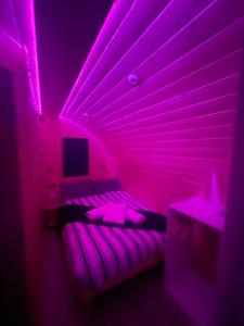 Voodi või voodid majutusasutuse Tra na Mbó Glamping Pod toas