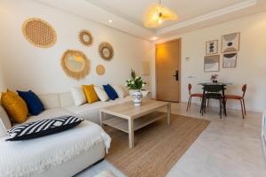 Posezení v ubytování Prestigia Luxe Suite