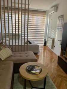 Apartman Una的休息区