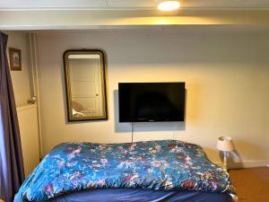 Postel nebo postele na pokoji v ubytování B&B Catharinenburg Golf & Wellness
