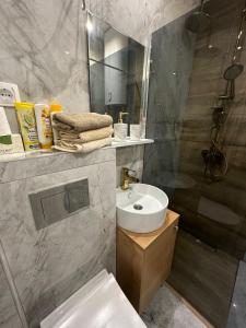 Vannituba majutusasutuses Memento Apartman Divcibare +8 fotot