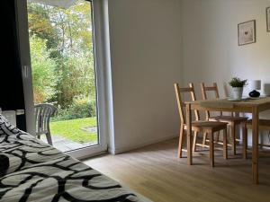 Χώρος καθιστικού στο Apartment Werther mit Terrasse