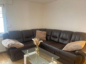 Posezení v ubytování Schöne Anliegerwohnung