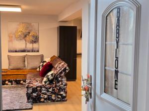 OrvinBabylone的带沙发和窗户的客厅