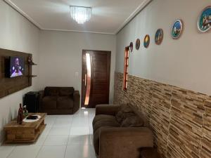 Χώρος καθιστικού στο Casa Cariri