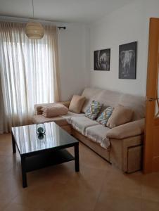 Posedenie v ubytovaní Casa nueva en Urbanización la Biznaga