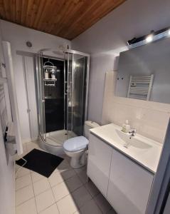 Koupelna v ubytování Appartement calme