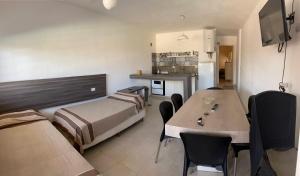 Dapur atau dapur kecil di Sierras Apartamentos