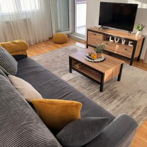 Posezení v ubytování JR Lux apartman