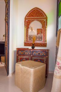 Posezení v ubytování Riad Nouceiba Marrakech