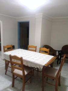 Χώρος καθιστικού στο Dpto amueblado con cochera descubierta
