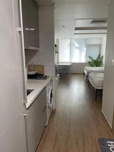 Una cocina o cocineta en Gangnam House#good price#Luxury#Confort#Best location