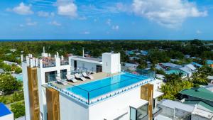 Bazén v ubytování Ocean Pearl Fuvahmulah nebo v jeho okolí