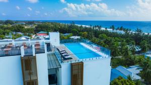 Bazén v ubytování Ocean Pearl Fuvahmulah nebo v jeho okolí
